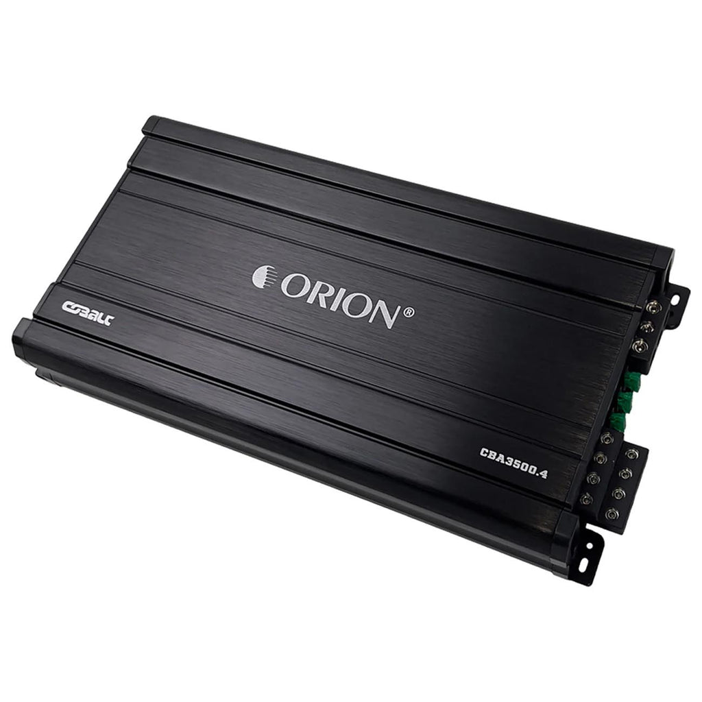 Orion Cobalt Series CBA3500 4 High Efficiency 4-Channel Class A/B Amplifier for Car Audio Stereo - 3500W High Output, 2/4 Ohm Stable, Adjustable Low/High Pass, Bass Boost, MOSFET Power Supply