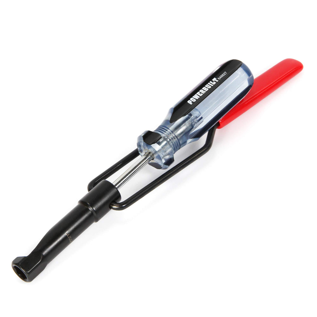 Powerbuilt 10 Millimeter Jam Nut Valve Adjustment Tool, Slotted Valve Adjusting Stud, Honda, Nissan, Toyota, Japanese Vehicle Engines - 648827