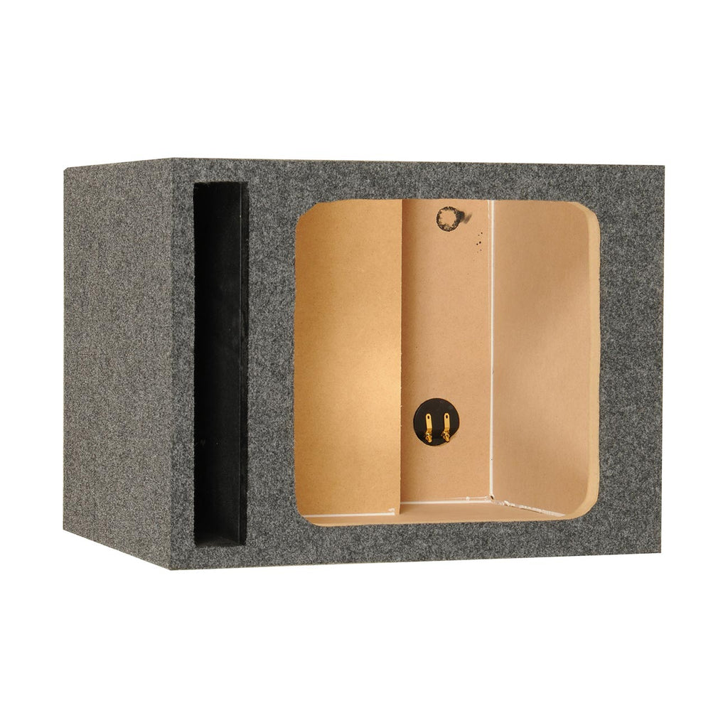 Q Power HD112 12" Single Heavy Duty Vented Square Subwoofer Sub Enclosure Box