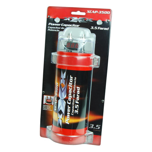 Audiopipe XCAP3500 Xxx 3.5 Farad Capacitor