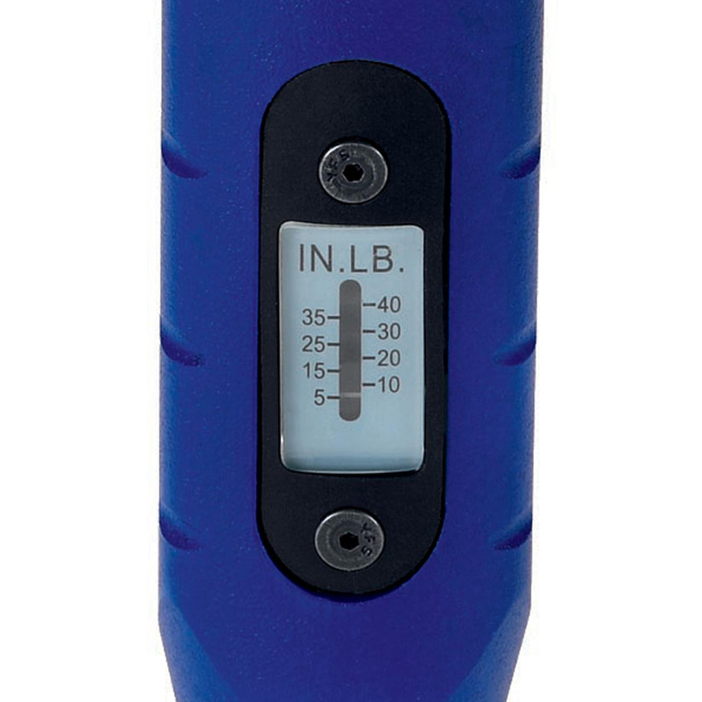CDI Micro Adjustable Torque Screwdriver, 1/4 Inch Hex Drive, Range 5-40 In Lbs (401SM)