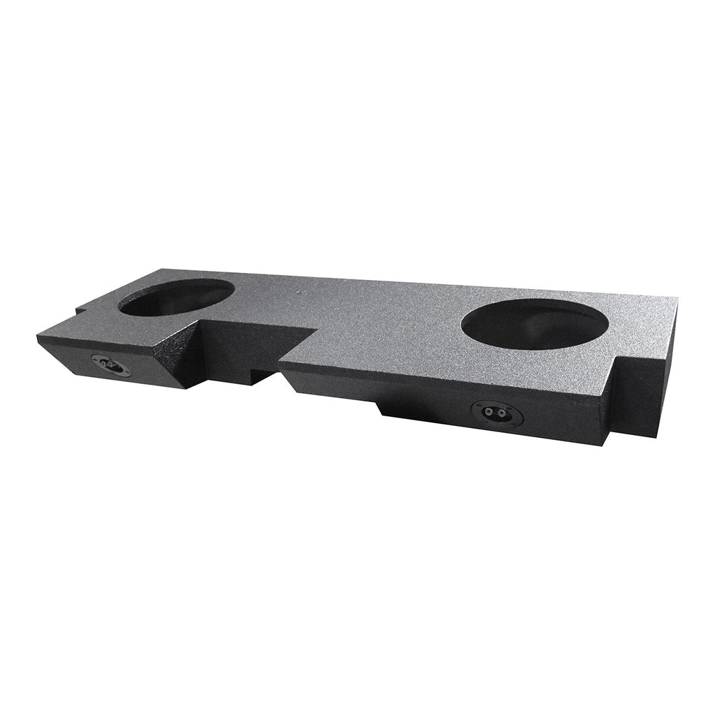 Dual 10" UNDERSEAT UPFIRE SUBWOOFER Enclosure Box for 2019-2023 Jeep Gladiator