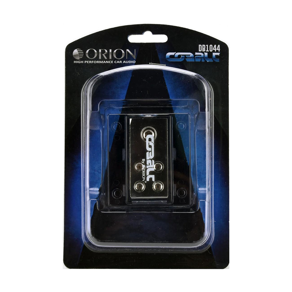 Orion Cobalt DB1044 Power Ground Distribution Block, 1x 0/4 Gauge Input for 4X 4 Gauge Output, for Car Audio Amplifier | Auto Parts, Automotive, Marine, Motorcycle, Trucks, RV