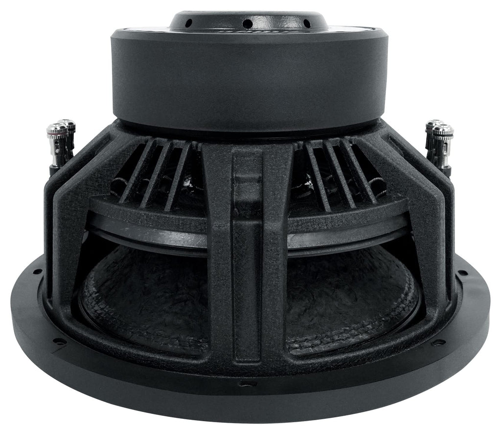 Power Acoustik BAMF-124 BAMF Series Subwoofer (12", 3,500 Watts max, Dual 4Ω), Black