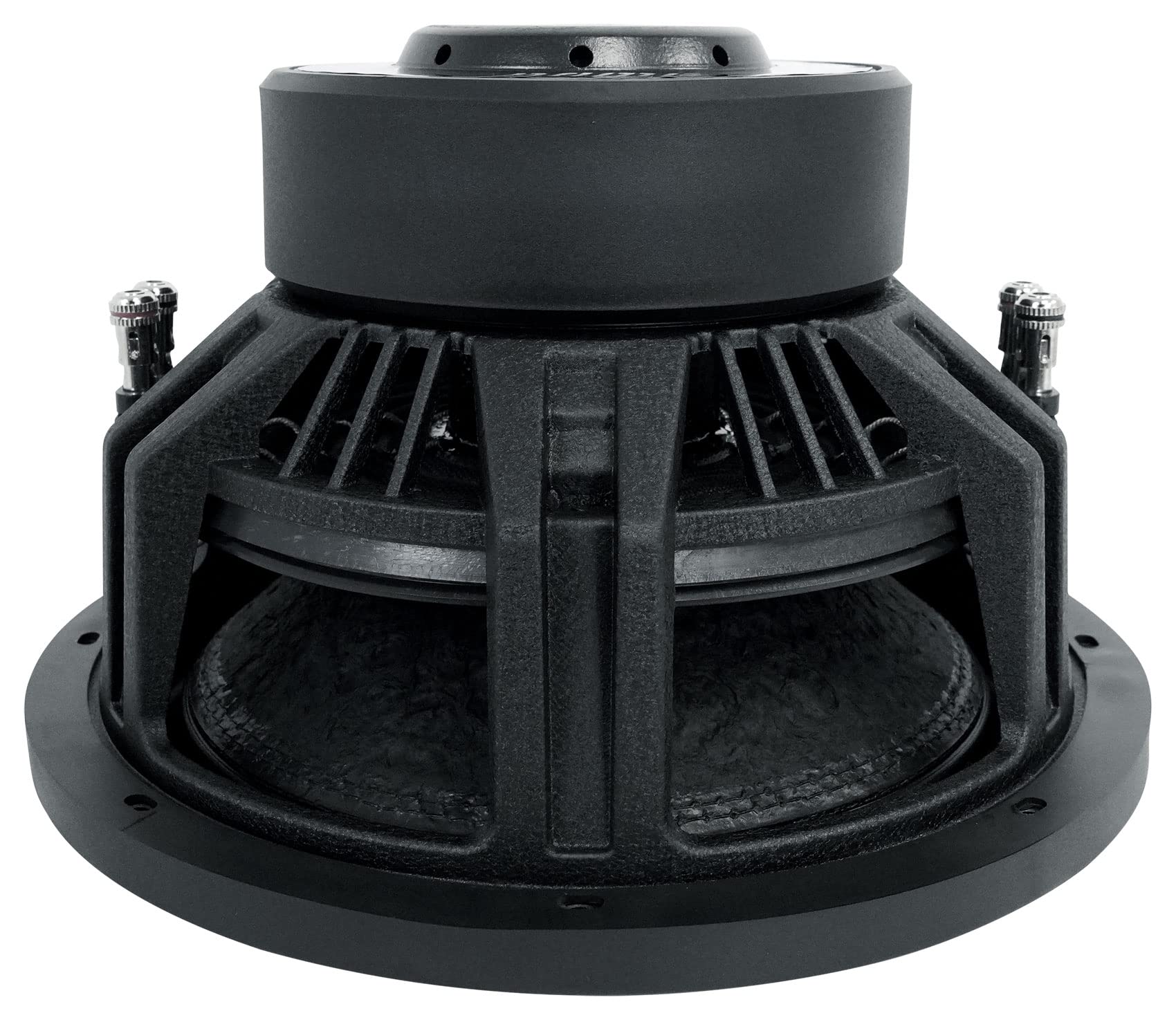 Power Acoustik BAMF-124 BAMF Series Subwoofer (12", 3,500 Watts max, Dual 4Ω), Black