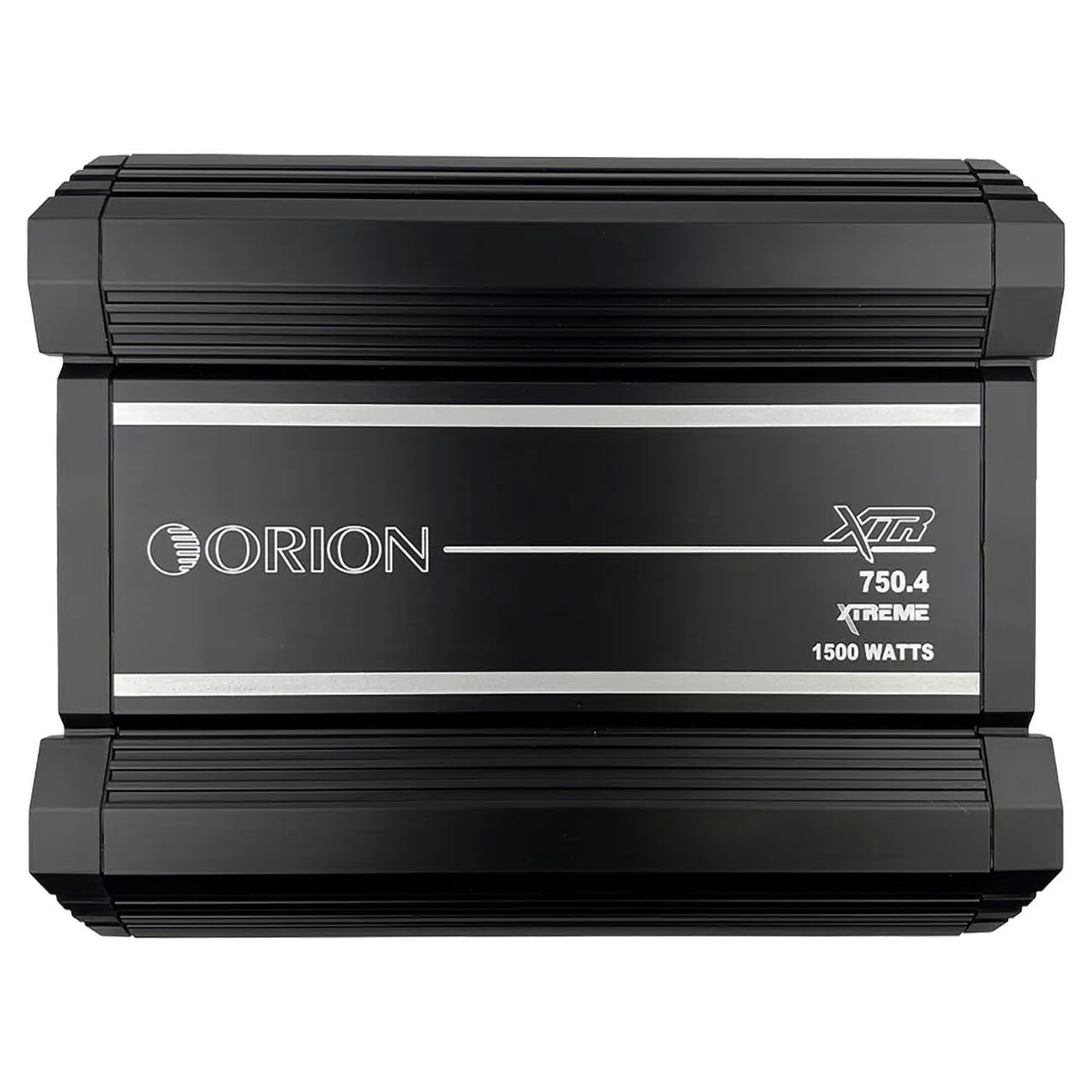 Orion XTR750.4 High Power Class A/B 4-Channel Amplifier, 750W RMS, 2/4 Ohm Stable, HP/LP Crossover, Bass Boost, MOSFET, Bass Knob, Made in Korea