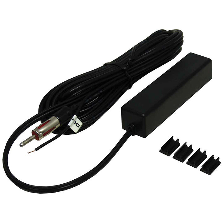 American International HA300 Ai Universal Hideaway Or Window Mount Powered Antenna