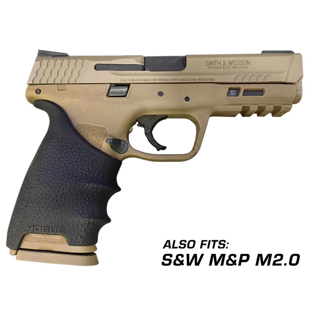 Hogue HandAll Beavertail Rubber Grip Sleeve for SIG SAUER P320 Full Size 9/40, Black - 17600