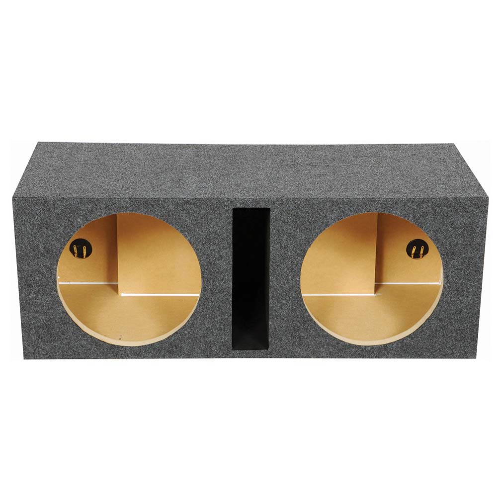 Qpower QHD212V Dual 12 Hole Vented 1 Mdf