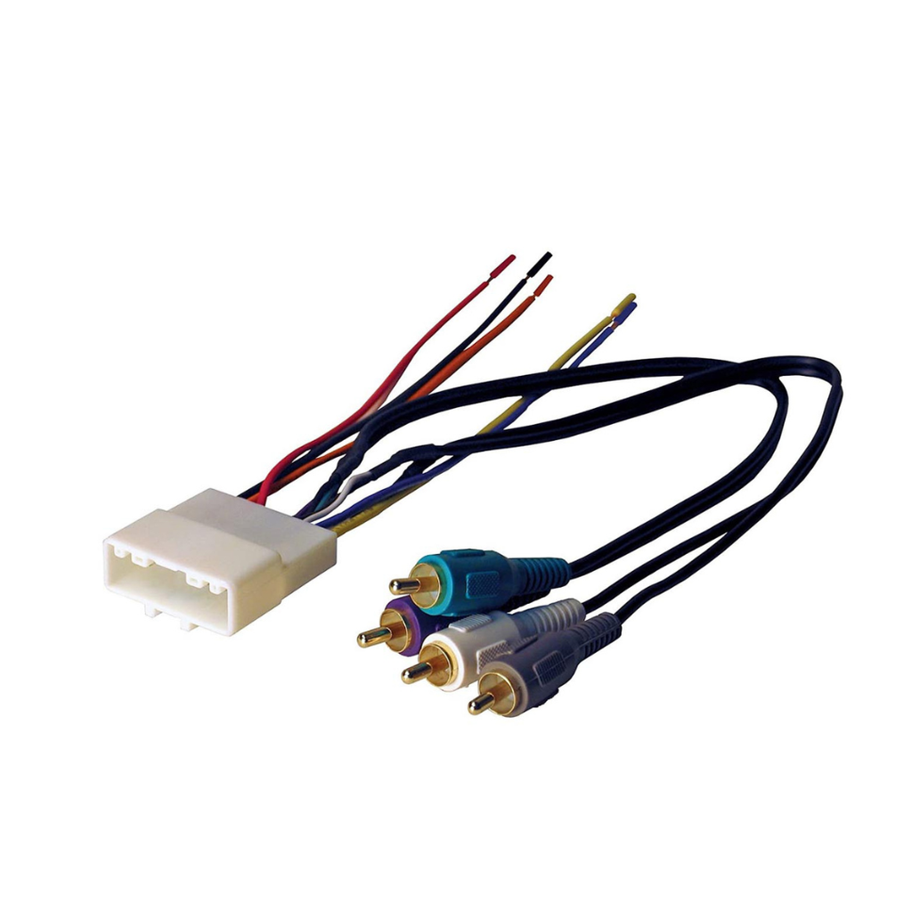American International NWH74A 2007-2008 Nissan with RCA Wire Harness, Multi Color