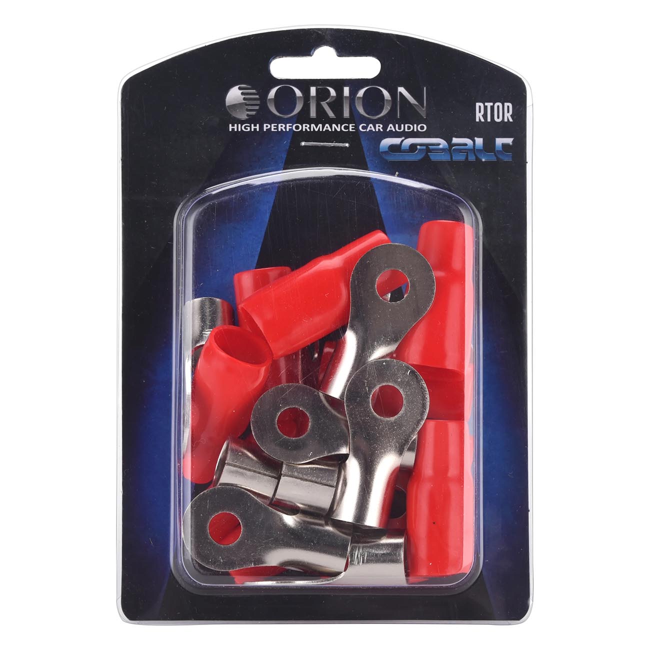 Orion Cobalt RT0R Wire Lugs Ring Terminal 10pcs 1/0 Gauge AWG - 5/16" Stud Car Audio | Battery Cable Lug, Auto Parts, Automotive, Marine, Motorcycle, Trucks, RV - Red