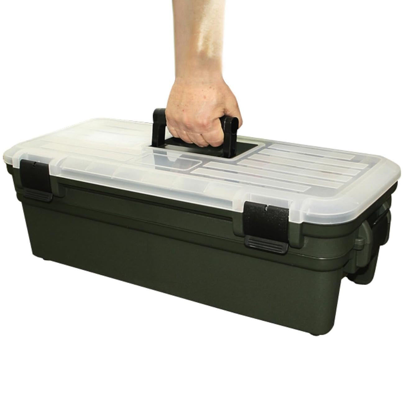 MTM RBMC-11 Shooting Range Box & Maintenance Center, USA Made, Forest Green