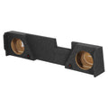 Q Power GMC122014DCAB Dual 12" Subwoofer Enclosure for 2014-2016 GMC Sierra and Chevy Silverado Double Cab Trucks