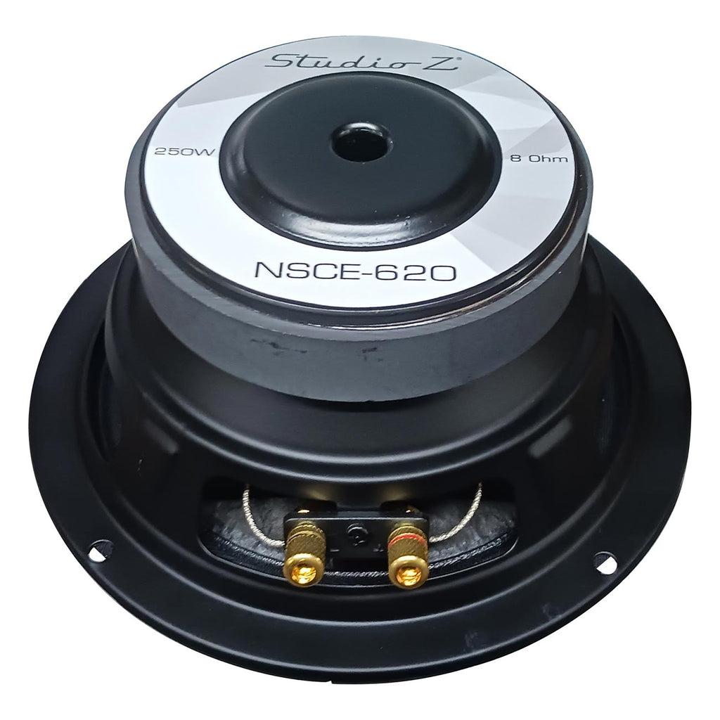 Audiopipe NSCE620 Studio Z 6" Woofer 250 Watts Max 8 Ohm With 1" Aluminum Voice Coil
