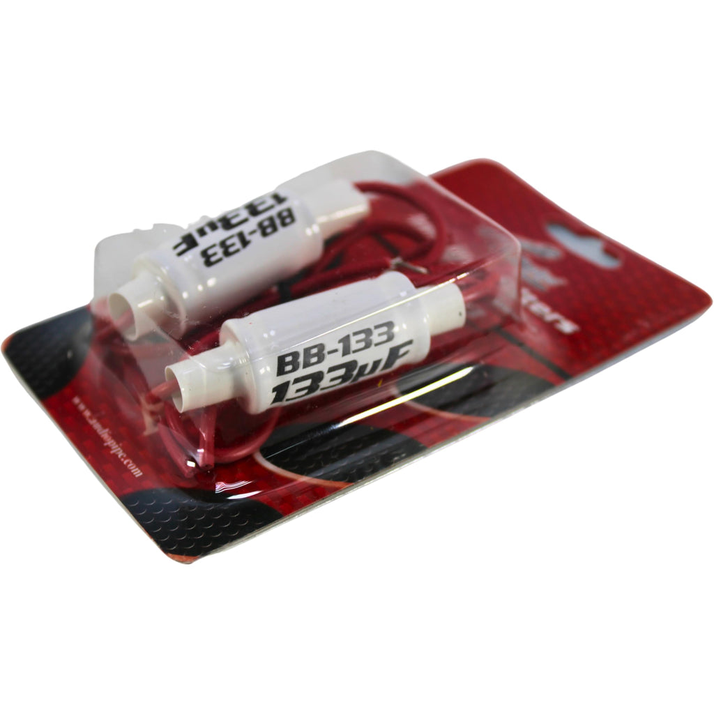 Audiopipe BB133 Bass Blockers – Pair of 300 Hz Inline High-Pass Filters for Speakers