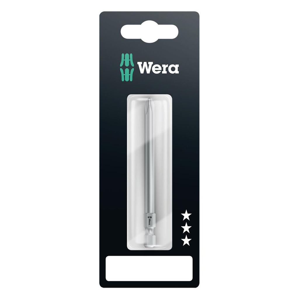 Wera - 5073521001 Series 4 851/4 Z SB Sheet Metal Bit, Phillips PH 2 x 89mm Blade (Pack of 5)