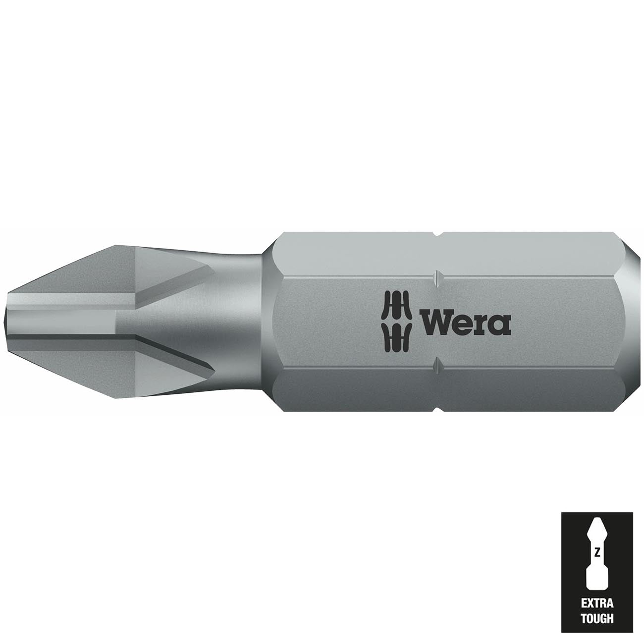 Wera - 5056535001 Series 1 851/1 Z Sheet Metal Bit, Phillips PH 4 Head x 32mm Blade