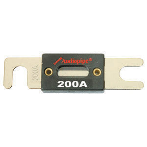 Gold-Plated 32V 200A ANL Fuses by Audiopipe