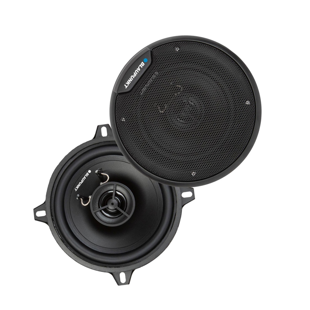 BLAUPUNKT BPS-E552 5" 2-Way Car Speakers 80W with Grilles - Superior Sound Clarity, Durable Design, Easy Install
