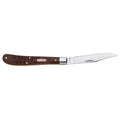 Case 00135 Slimline Trapper Pocket Knife, Stainless Steel/Brown, 4-1/8-In. Blade - Quantity 5