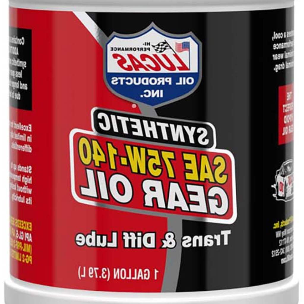 Lucas Oil 10122 Synthetic SAE 75W-140 Gear Oil - 1 Gallon