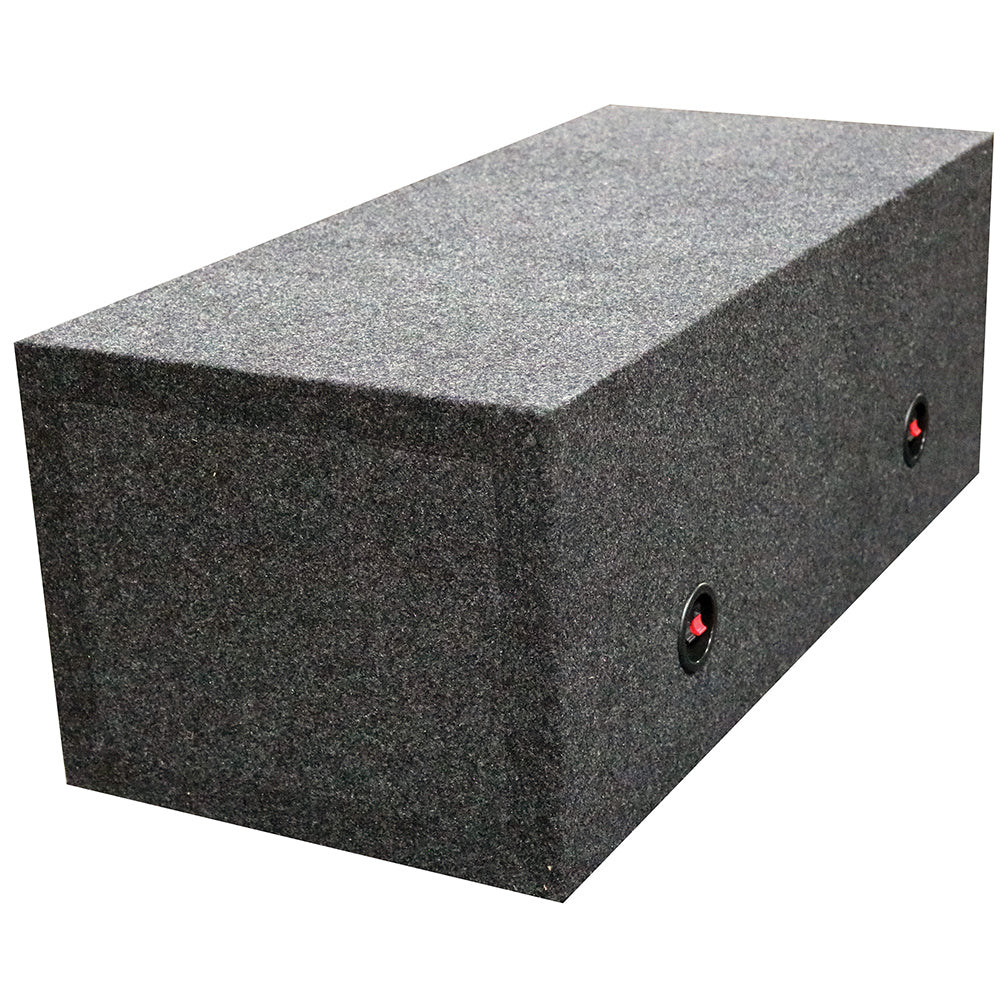Qpower QPSQ15E Empty Woofer Box Qpower [2]15square *qpsq15em*