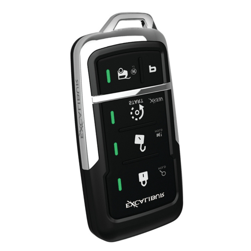 Excalibur 151003E 2-Way LCD Remote Transmitter – Compatible with AL18703DB Car Alarm System