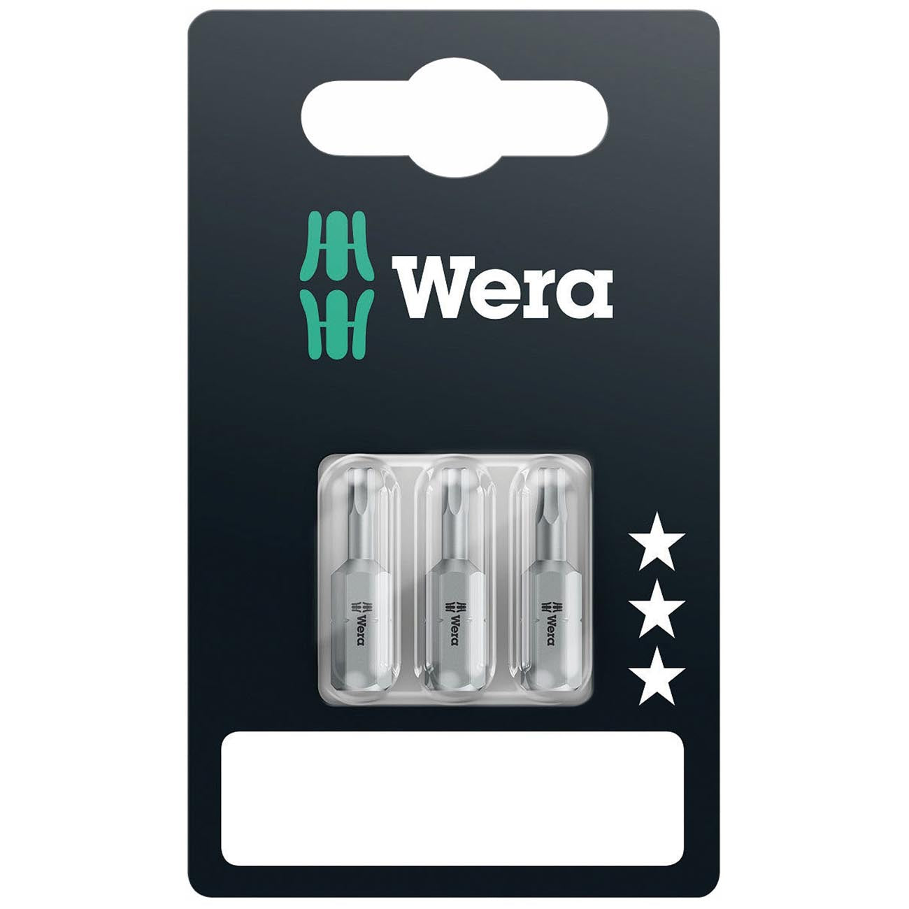 Wera Tools 05073342001 840/1 Z SW 2.0/2.5/3.0 SET A SB BITS ASSORTMENT