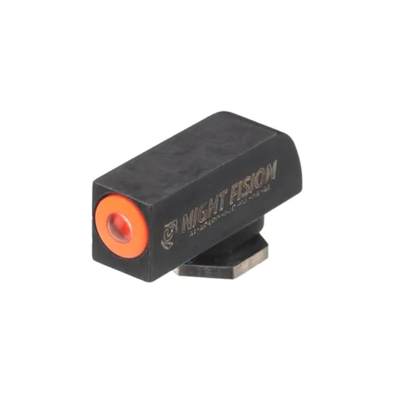 Night Fision Tritium Perfect Dot Front Sight Compatible with Glock 17/17L/19/22-28/31-35/37-39/48 - Orange Ring
