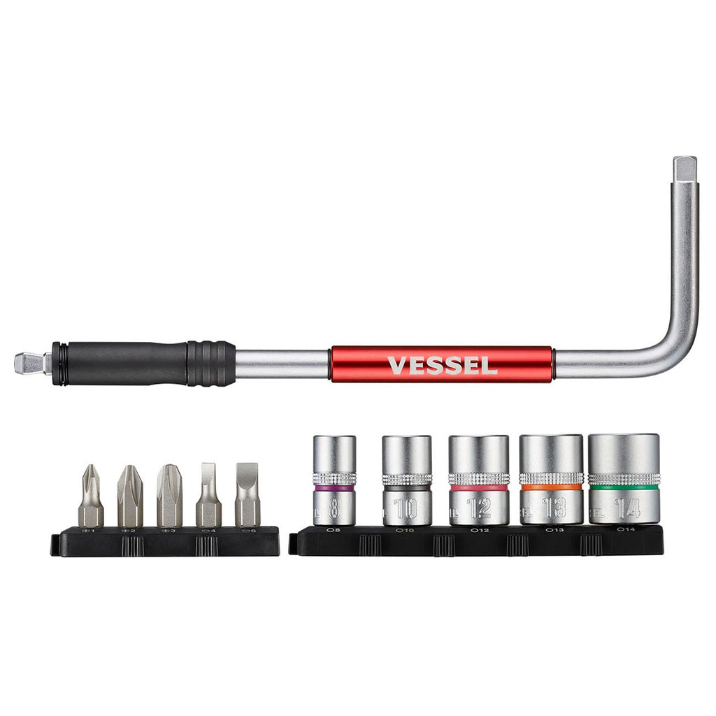 VESSEL (USA Official) 2 Way-Speed L-Handle, 11PC. Set No.SLH21U