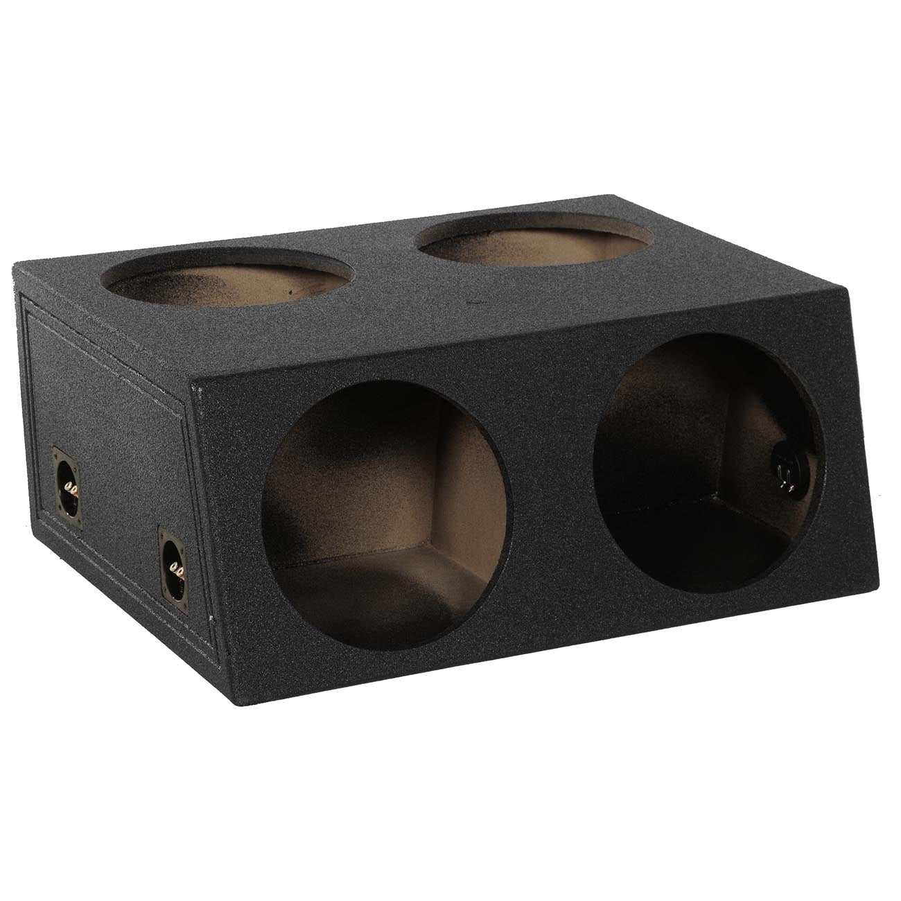 QPower QBOMB124T “QBOMB” Quad 12″ Sealed Empty Woofer Enclosure – Subwoofer Box for Car Audio Systems