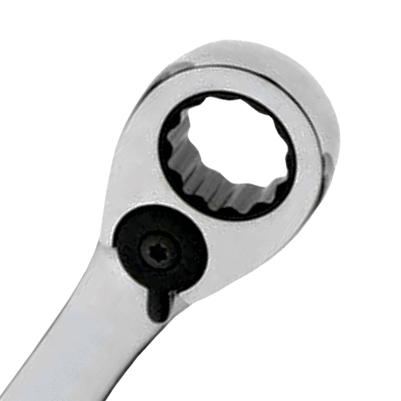 Williams 1210MRCS 10mm Stubby Reversible Ratcheting Comb Wrench, 12 Point