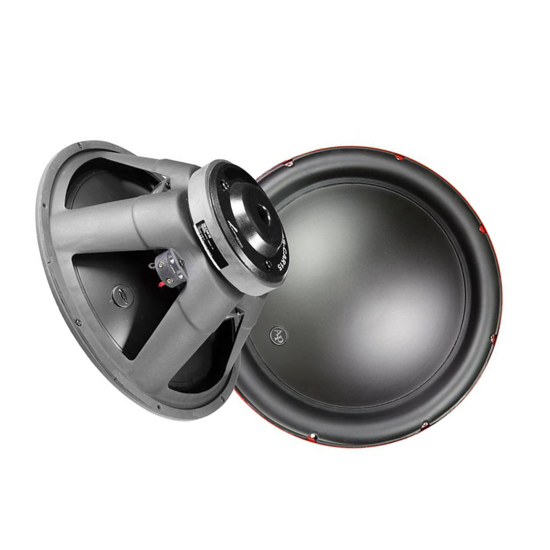 Audiopipe TSCAR15 15″ Car Audio Woofer – 500 W RMS / 1000 W Max, Single 4 Ohm Voice Coil Subwoofer
