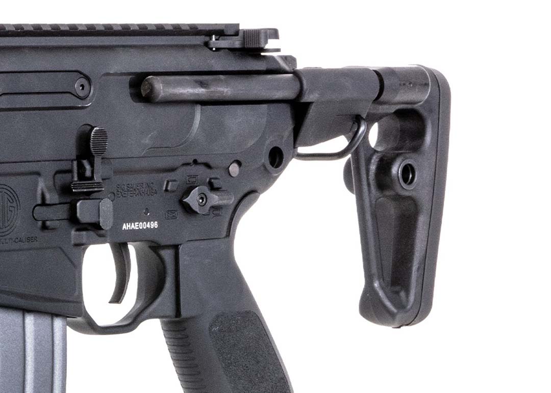 Sig Sauer Hunting Firearm ProForce AEG 6mm Airsoft Rifle, 11.1 V LIPO, 120 rd Mag-a-zine, CNC Machined, Hunting Firearm Handguard, 3-Position Stock (AIR-PF-MCXAEG)