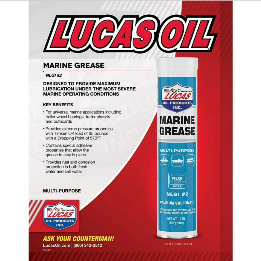 Marine Grease 14oz (Pack of 10)