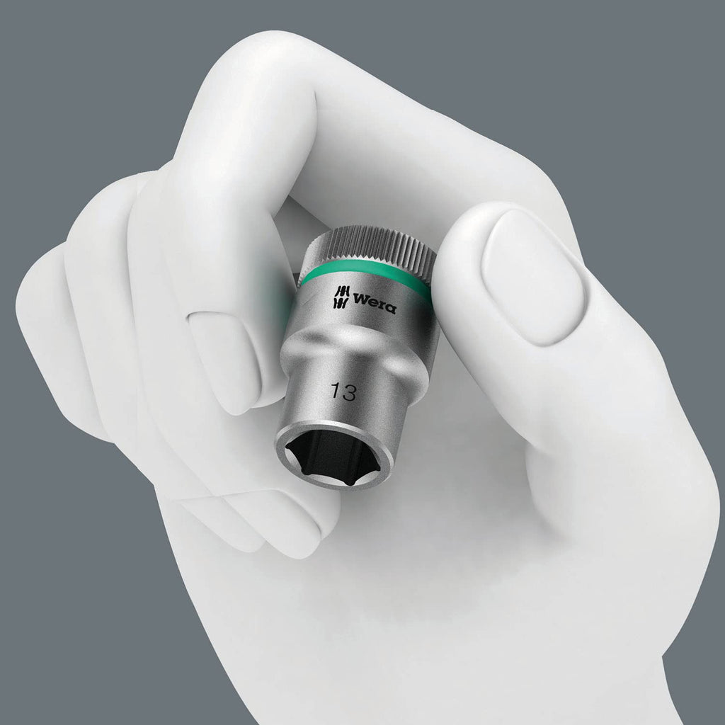 Wera - 5003555001 Zyklop 8790 HMB 3/8" Socket, Hex head 10mm x Length 29mm
