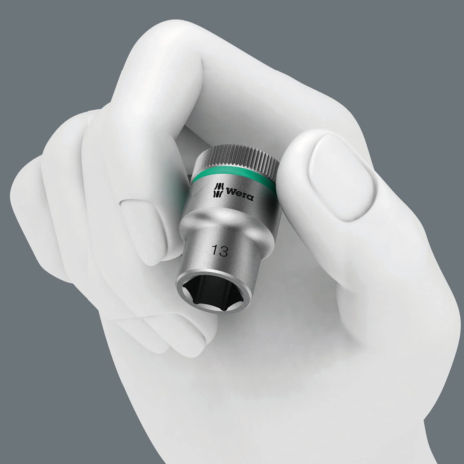 Wera - 5003555001 Zyklop 8790 HMB 3/8" Socket, Hex head 10mm x Length 29mm