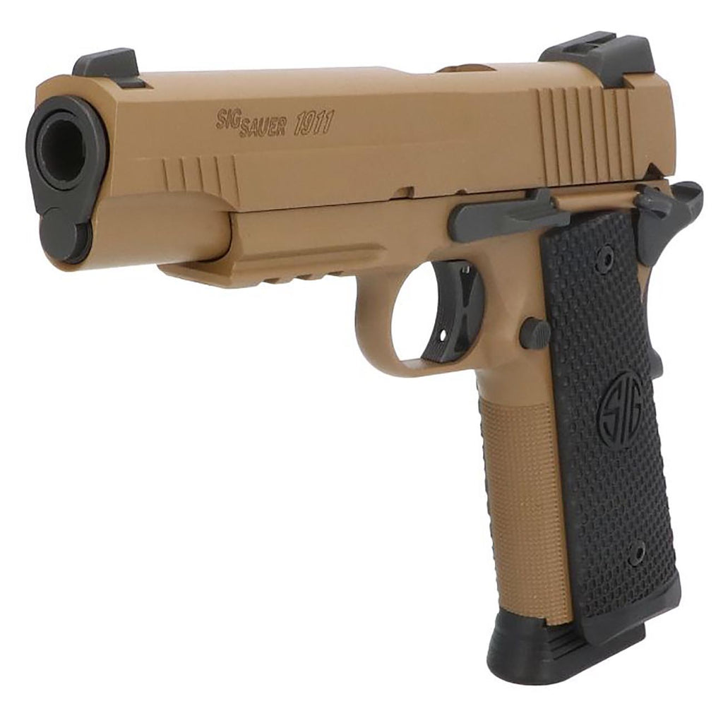 Sig Sauer 1911 Emperor Scorpion CO2-Powered 4.5mm Steel BB Caliber Semi-Auto Air Pistol with 17rd BB Mag - CO2 Cartridges Not Included