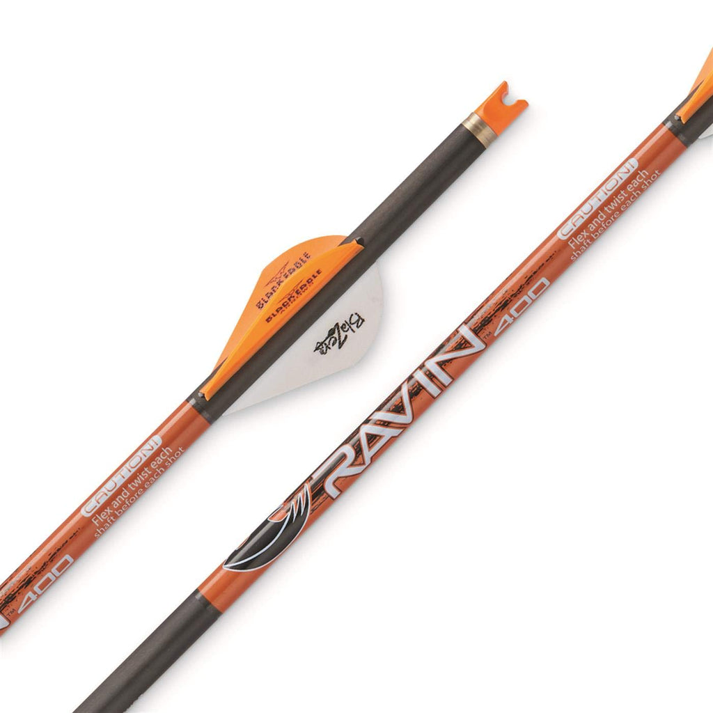 Ravin Carbon Crossbow Arrows 400 Grain .003 - Six Pack, UPC :815942021385