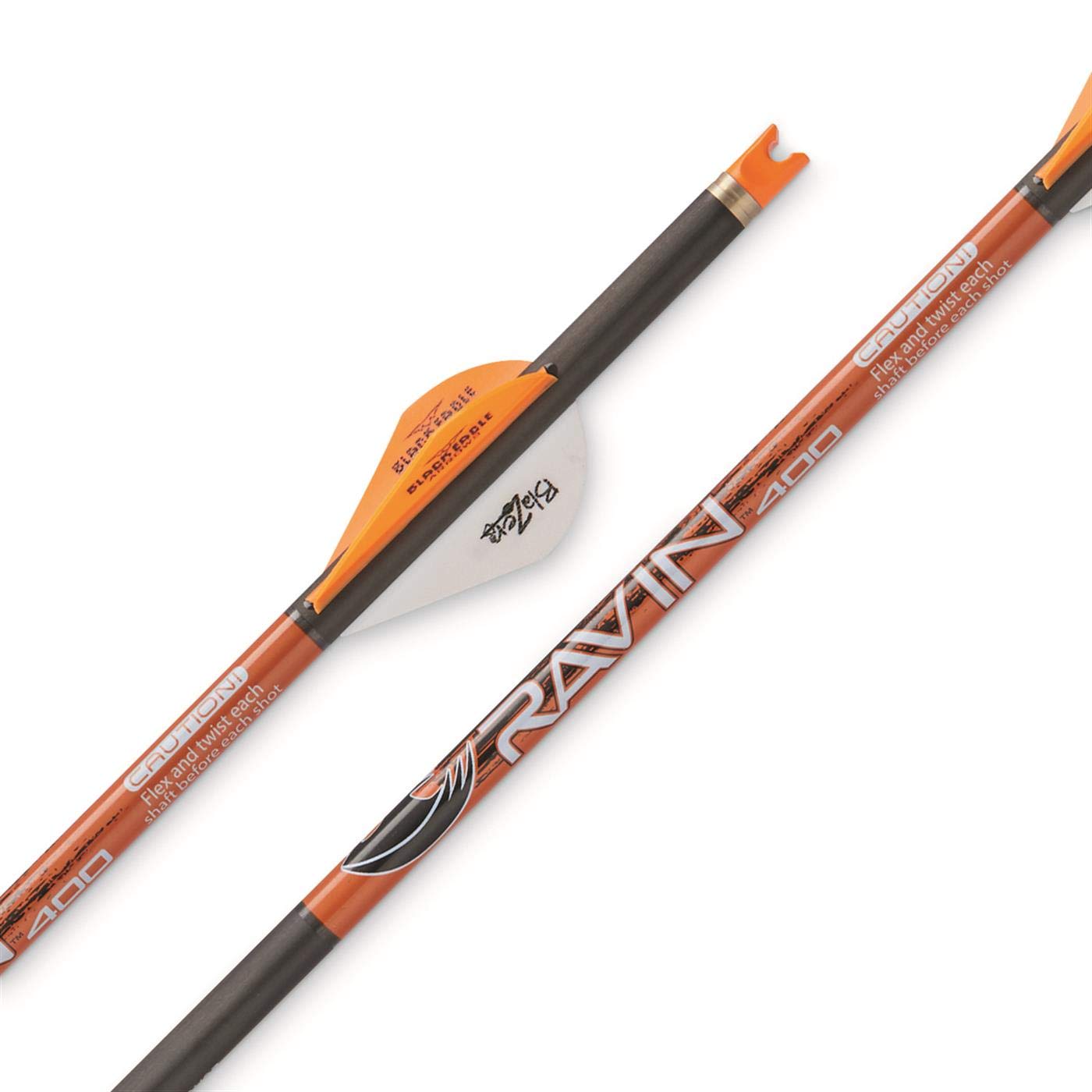 Ravin Carbon Crossbow Arrows 400 Grain .003 - Six Pack, UPC :815942021385