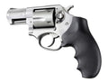 Hogue Rubber Monogrip Revolver Grips with Finger Grooves for Ruger SP101, Black - 81000
