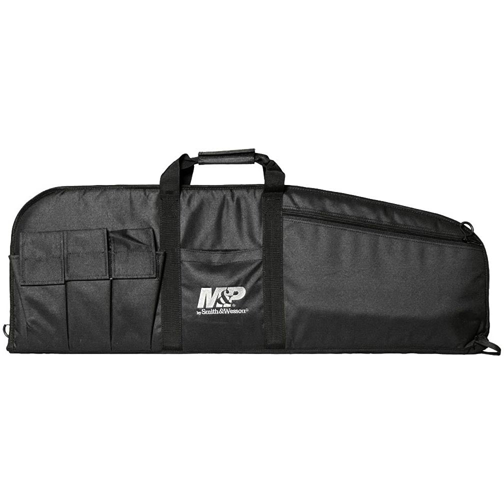 M&P by Smith & Wesson Duty Series Gun Case Padded Tactical Rifle Bag for Hunting Shooting Range Sports Storage and Transport