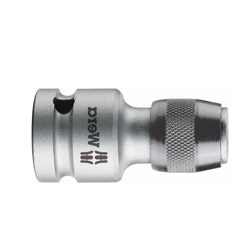 Wera Female Square 784 B/1 Quick-Release Chuck, Adaptor 1/4" x 3/8" Drive,5042755001