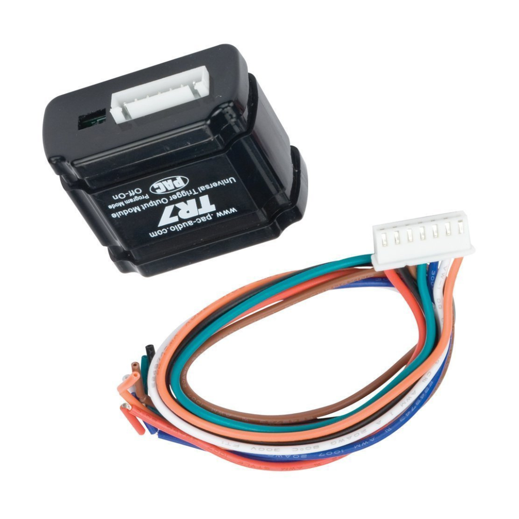 PAC TR7 Universal Trigger Output Module – Programmable Trigger & Output Control Module for Car Audio & Accessories