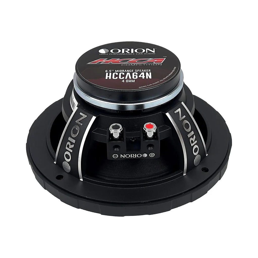 ORION HCCA64N HCCA Series 6.5” Ultra Efficient Neodymium Midrange Loudspeaker, 1400W Max Power, 350W RMS, 4 Ohm, 1.5” Voice Coil - High Output Pro Car Audio Stereo, Premium Quality Speaker (Pair)