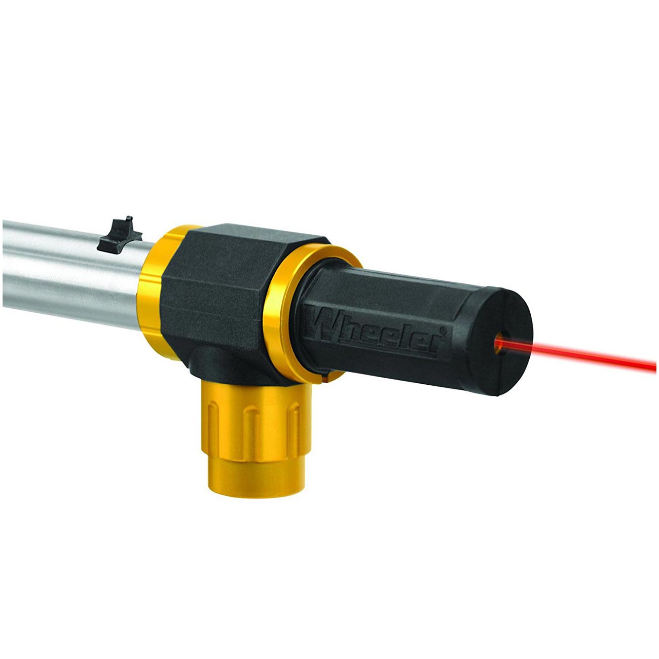 Wheeler Professional Laser Bore Sighter with Magnetic Connection, Multiple Caliber Usage and Storage Case for Scope Mounting, Gunsmithing and Maintenance