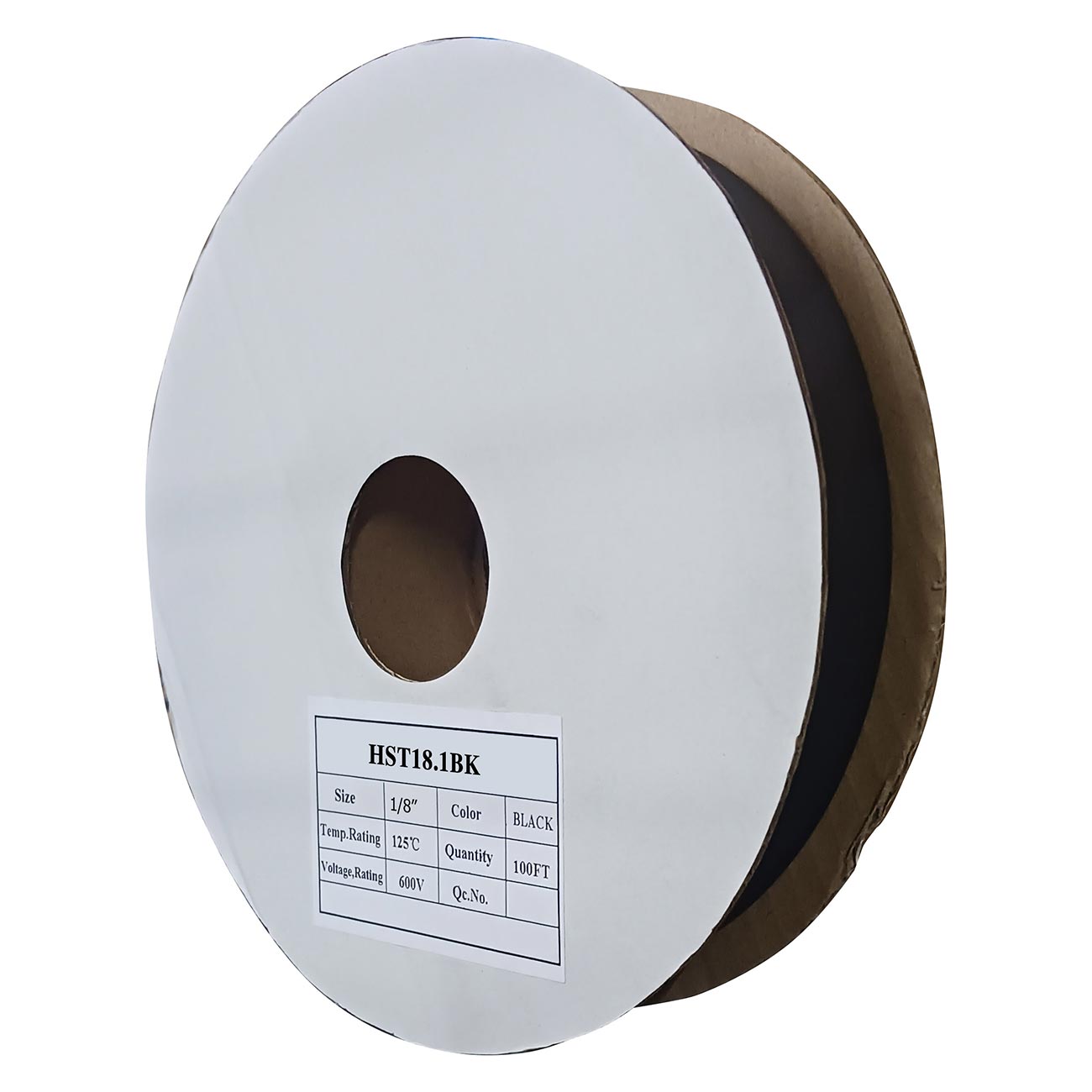Xscorpion Hst181bk Heat Shrink Tubes 1/8 Dia 100 Roll 1/8 100 Feet