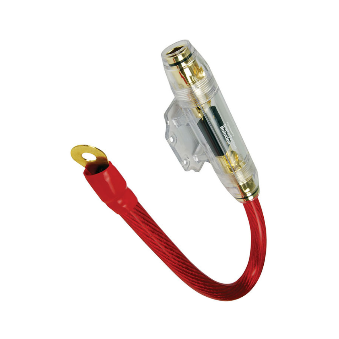 Audiopipe ISANLF9310 Installation Solution 0 Gauge 12 Wire With Anl Fuse Holder & 100 Amp Fuse