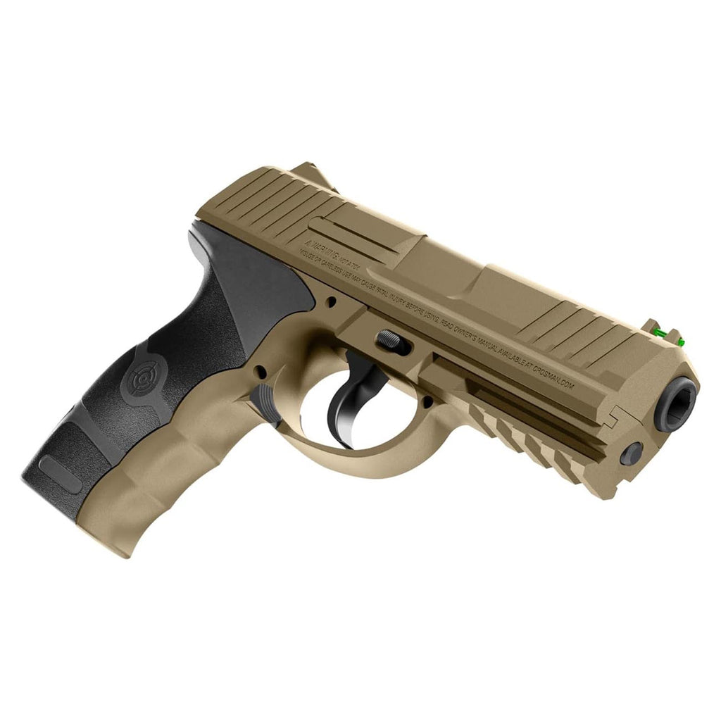 Crosman MK45 CO2-Powered Semi-Auto BB Air Pistol, Earth/Black