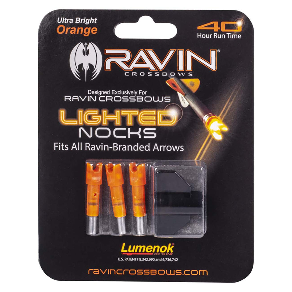 Ravin R135 Lighted Replacement Nocks For Use Exclusively On Ravin Branded Crossbow Arrows